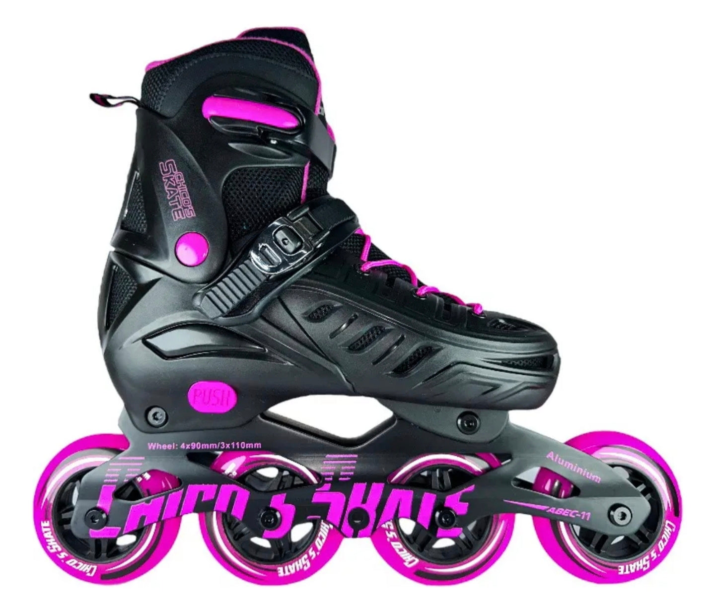 Patines Semi Profesionales Chicos Skate (ESDA) – Con Kit de Protección Completo y Ajustables a 4 Tallas