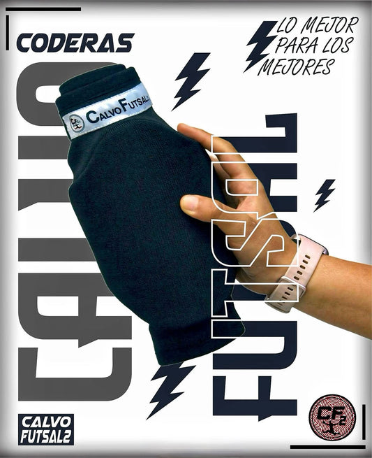 Codera calvo futsal (Negras)