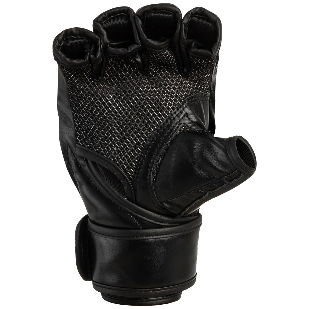 Guantes MMA Medio Dedo Negro (sport fitness)