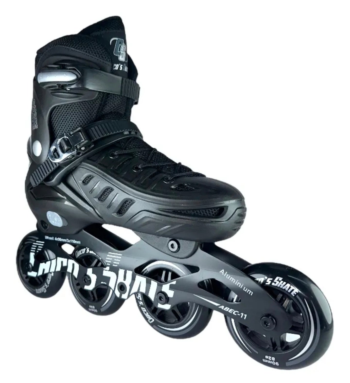 Patines Semi Profesionales Chicos Skate (ESDA) – Con Kit de Protección Completo y Ajustables a 4 Tallas