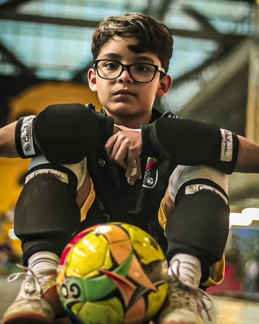 Codera calvo futsal (Negras)