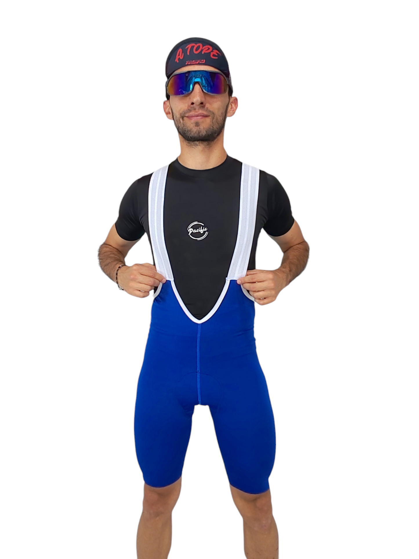 Pantaloneta pro de ciclismo con badana en espuma