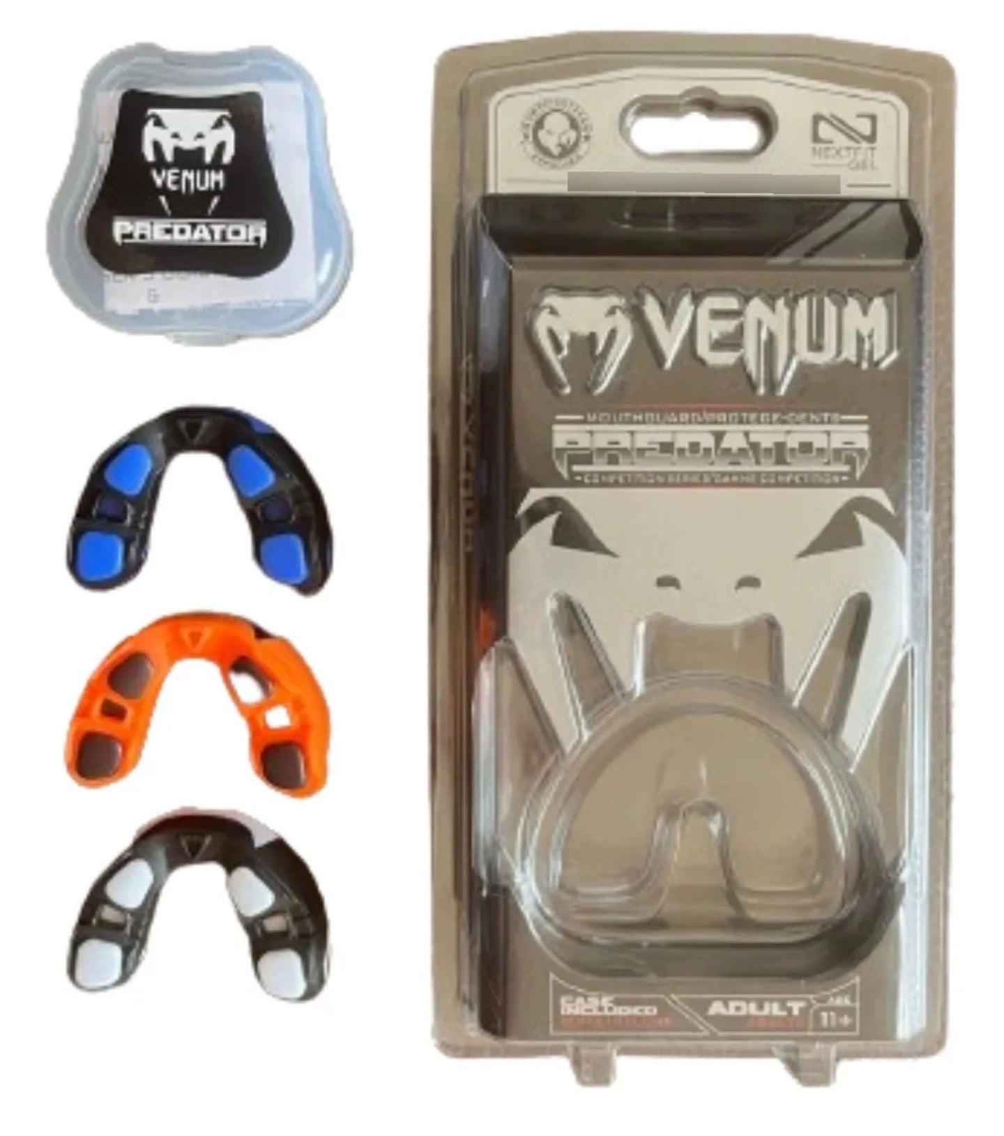 Protector Bucal Predator Venum Boxeo Pro Ajuste
Gel Estuche