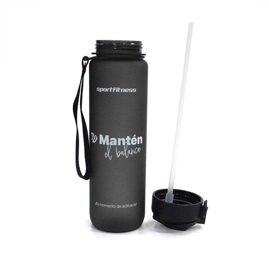 Termo deportivo (1 lt) Negro sport fitness