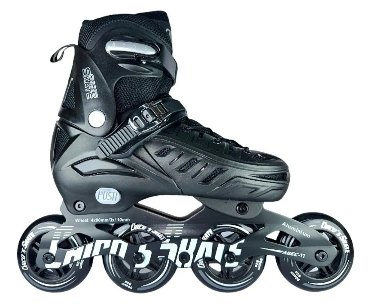 Patines Semi Profesionales Chicos Skate (ESDA) – Con Kit de Protección Completo y Ajustables a 4 Tallas