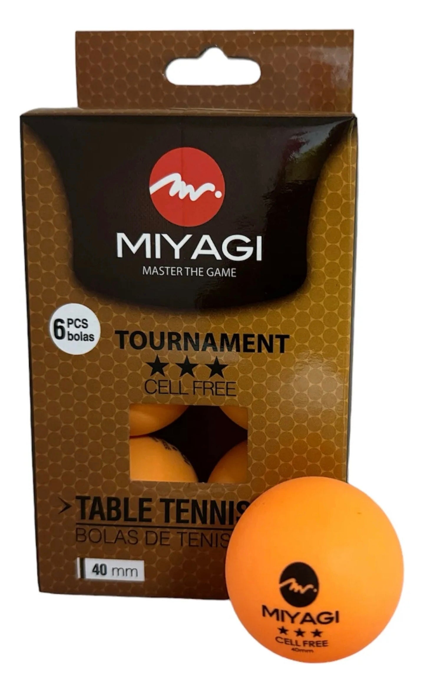 Bola Tenis De Mesa TOURNAMENT (Molten-Miyagi)