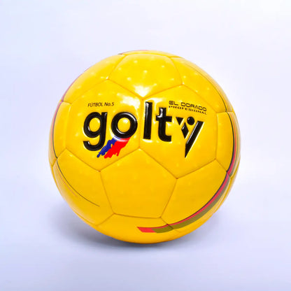 Balón de Fútbol Profesional Golty Dorado No.5