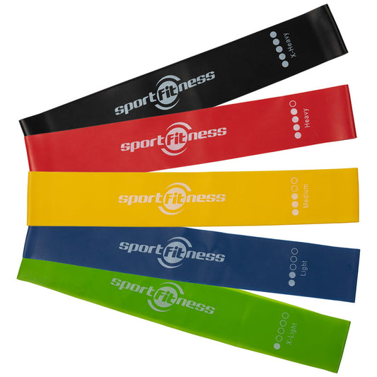 Set de Bandas Elásticas x5 (sport fitness)