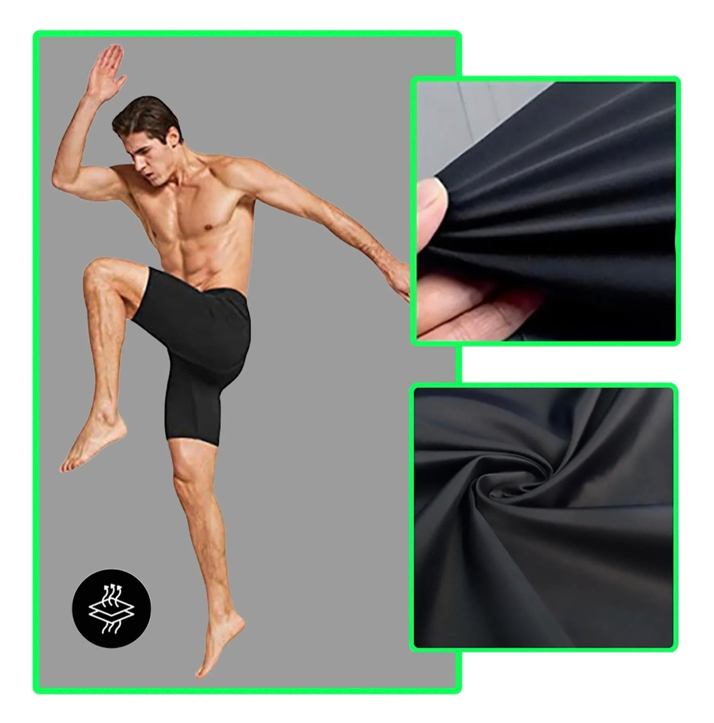 Pantaloneta Unixes Licra Elástica Deportiva Short (Newgol)