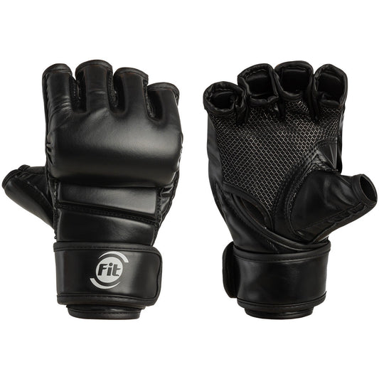 Guantes MMA Medio Dedo Negro (sport fitness)